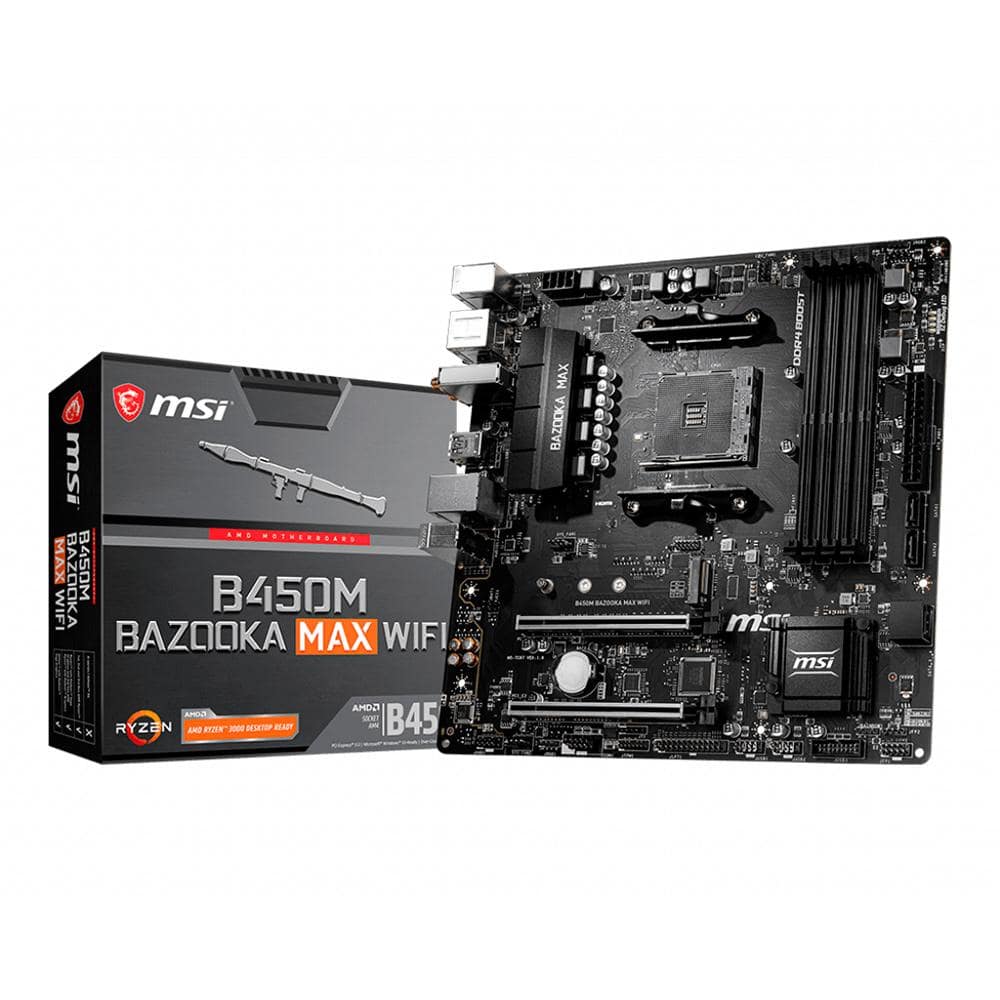 Does the MSI B450M have Wi-Fi