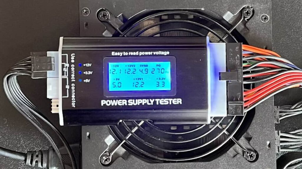 Use a Power Supply Tester