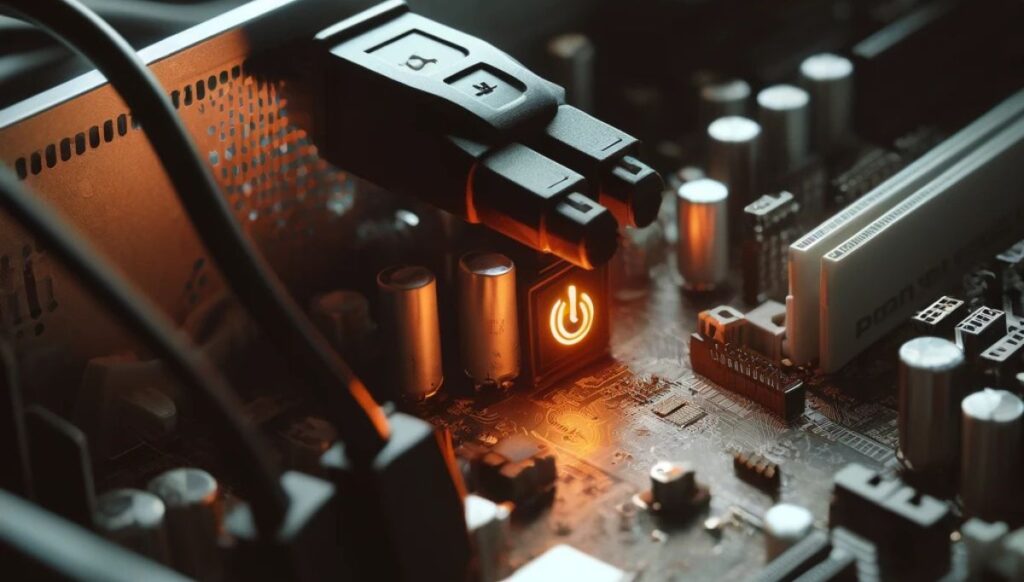 Reasons for an Orange Light on a Motherboard