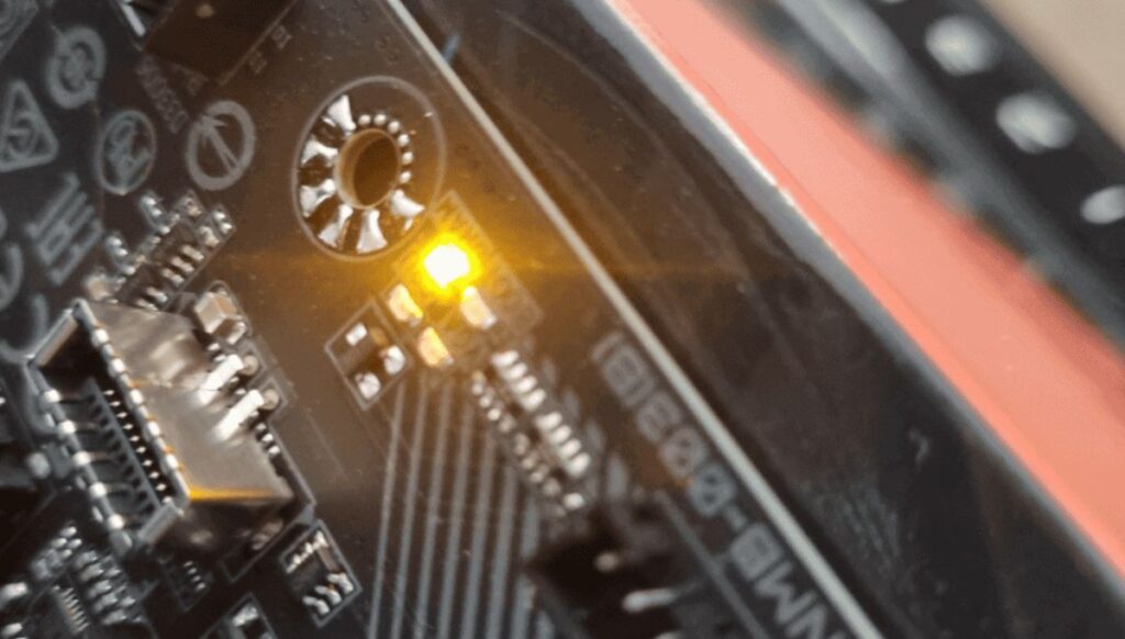 Understanding the Orange Light on Your Motherboard