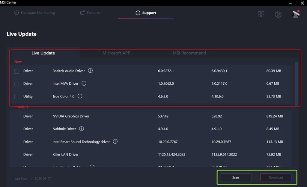 How To Check For Msi Motherboard Driver Updates