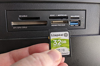 Where To Insert Sd Card On Pc