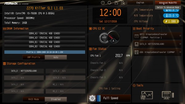 Can You Overclock Ram On The Z270 Killer Motherboard?
