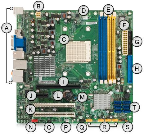 Specifications Of Gateway GT5676 GM5688E Motherboard